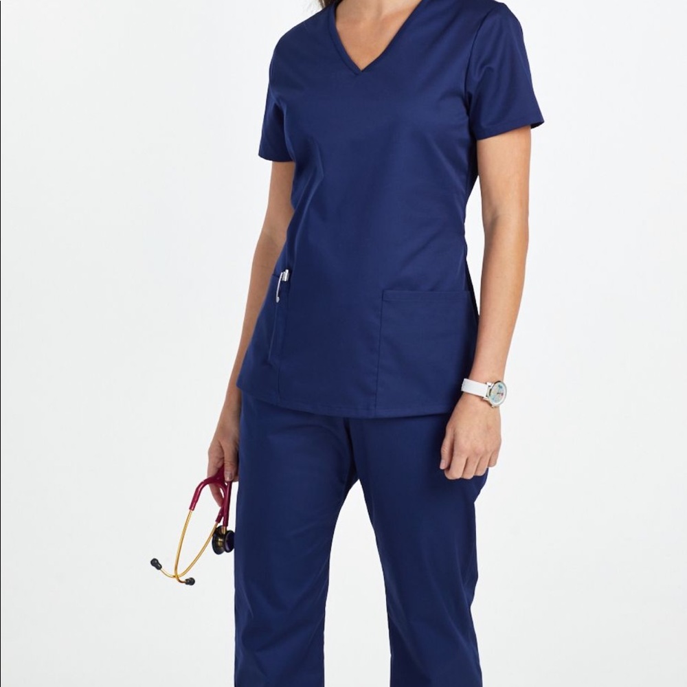 Greys Anatomy Navy scrubs size XS pants and top